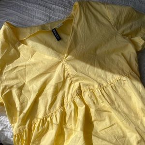 Yellow Divided Dress